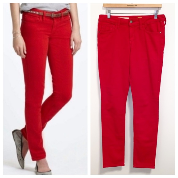 Anthropologie Denim - Anthro Pilcro & Letterpress Red STET Jeans-27